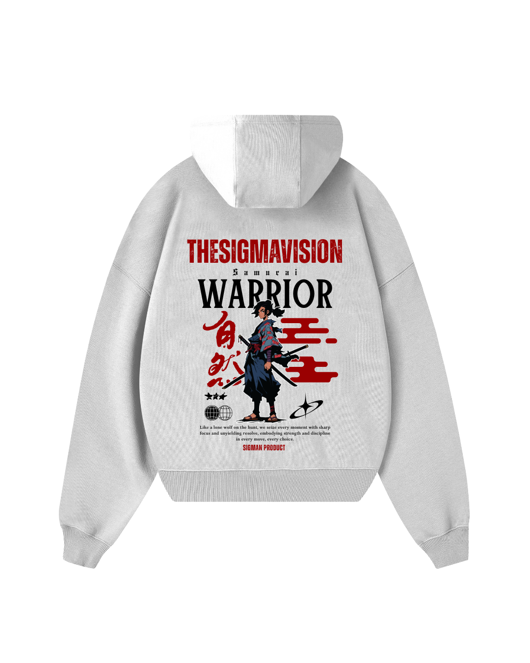 Samurai Oversized Hoodie - Sigman Edition