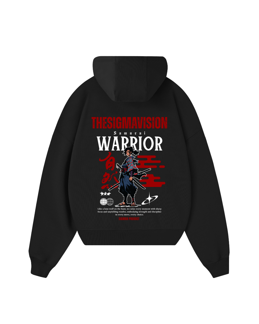 Samurai Oversized Hoodie - Sigman Edition