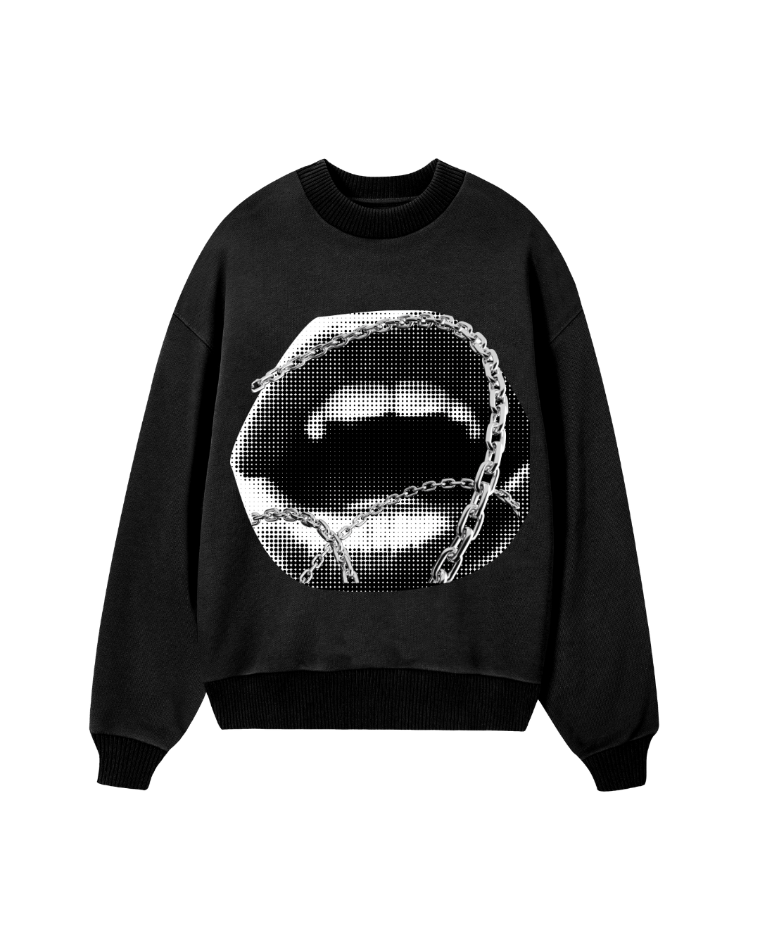 Mouse Chain Oversized Crew Neck - Sigman Edition