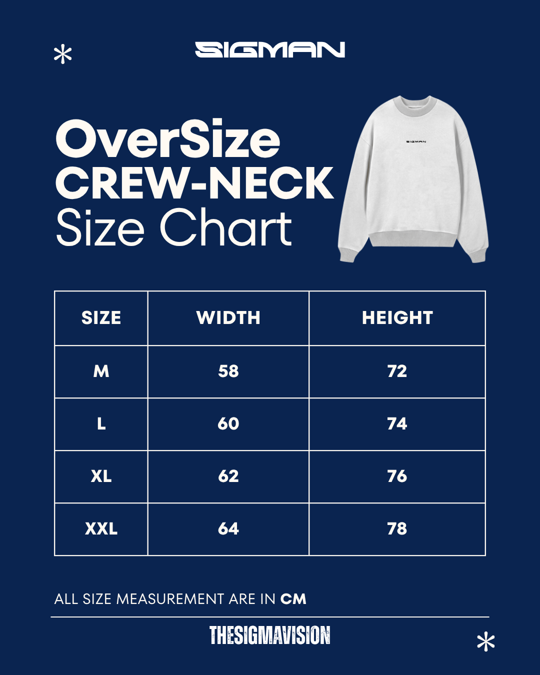 Mouse Chain Oversized Crew Neck - Sigman Edition