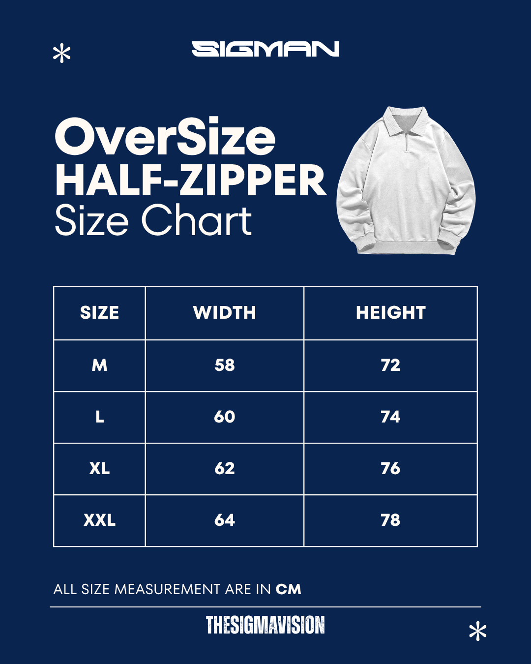 Basic Half-Zip Sweater - Sigman Edition