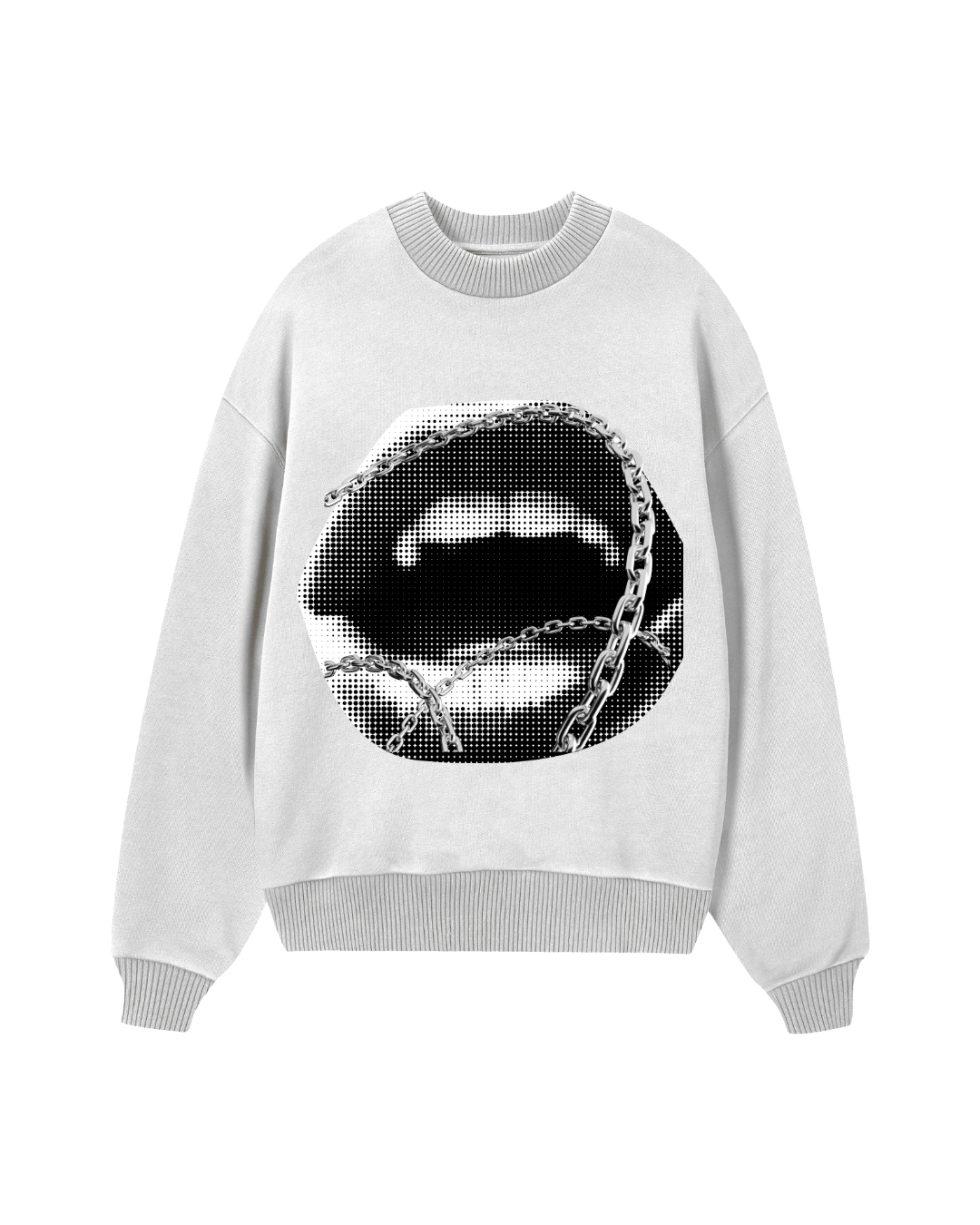 Mouse Chain Oversized Crew Neck - Sigman Edition